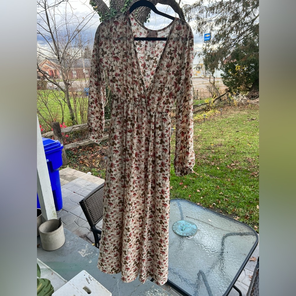 floor length dress